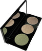 Danyel Cosmetics eyeshadow trio palette with champagne, copper, and neutral shades for eye makeup looks.