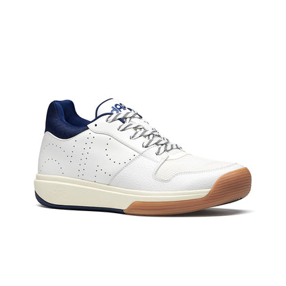 Men's DAPS DESI Mid pickleball shoes in navy, DAPSFIT brand, featuring supportive design and sporty style for active play.