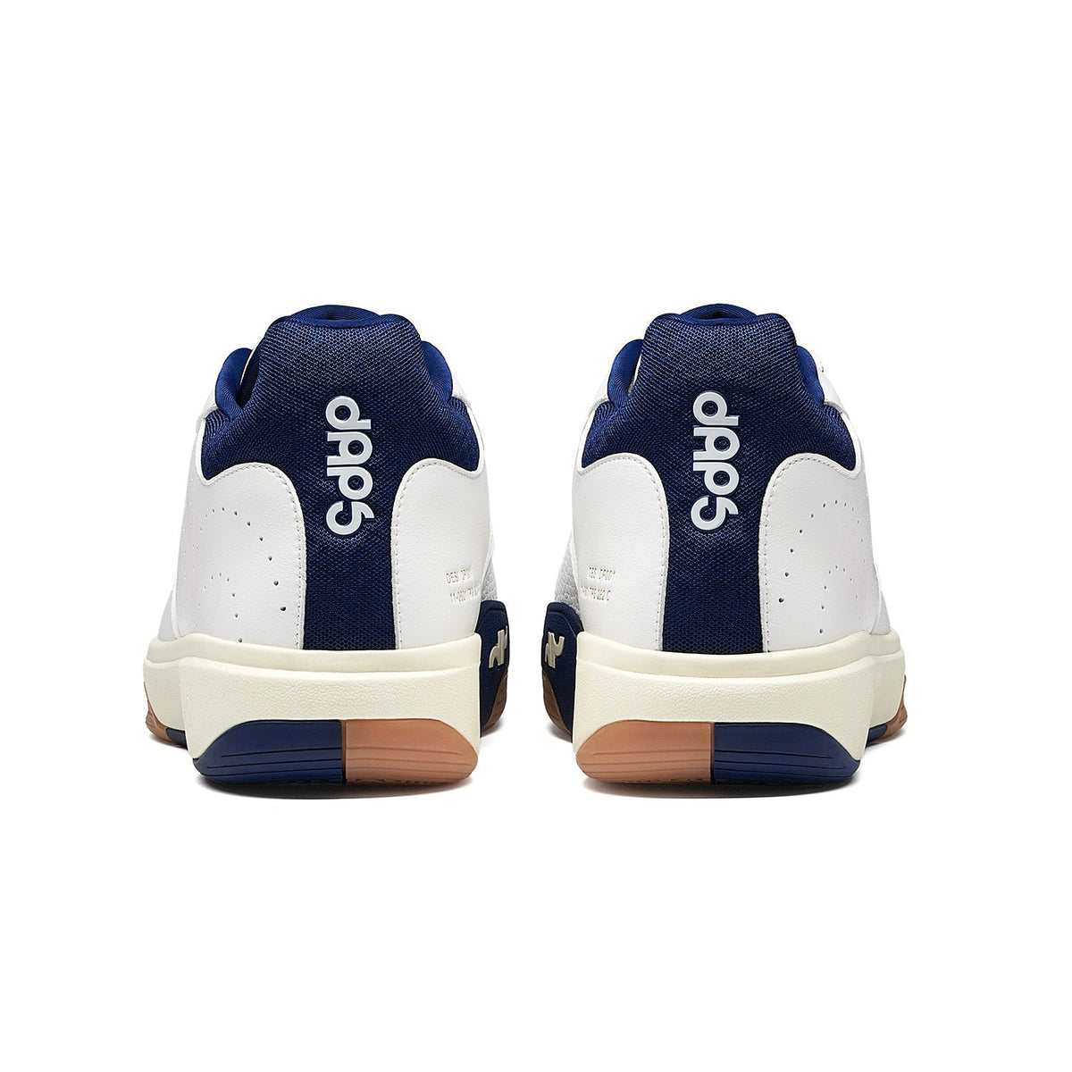Men's DAPS DESI Mid pickleball shoes in navy, DAPSFIT brand, featuring a supportive design and breathable material.