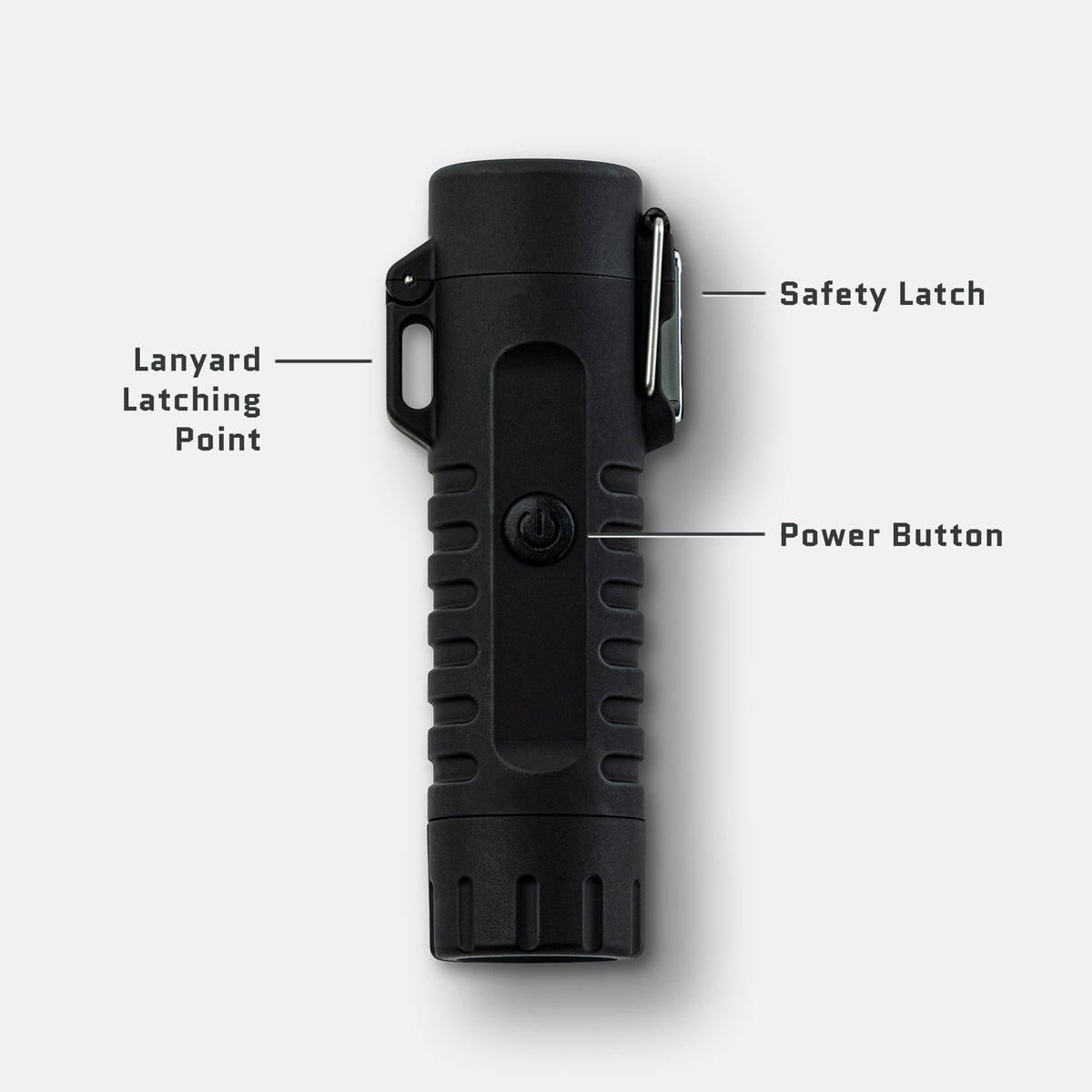 Dark Energy plasma lighter with a sleek black design, showcasing the electric arc ignition and modern style.