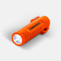 Dark Energy plasma lighter with a sleek black design and illuminated plasma arc, portable and rechargeable for easy use.