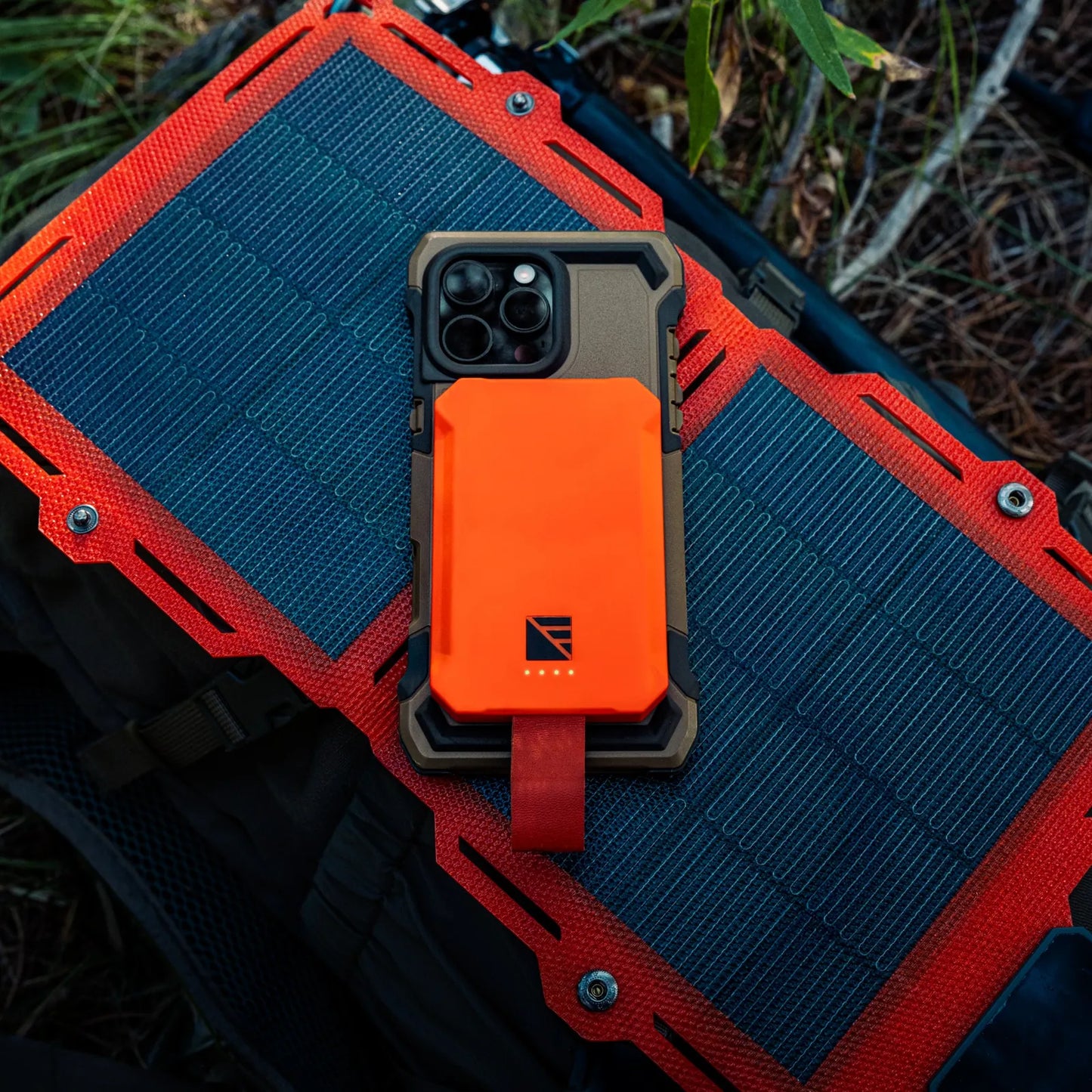 Dark Energy Poseidon Nano Power Bank, compact portable charger with sleek design, suitable for charging devices on the go.
