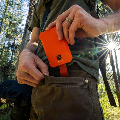Dark Energy Poseidon Nano Power Bank, portable charger with sleek design and multiple USB ports for on-the-go device charging