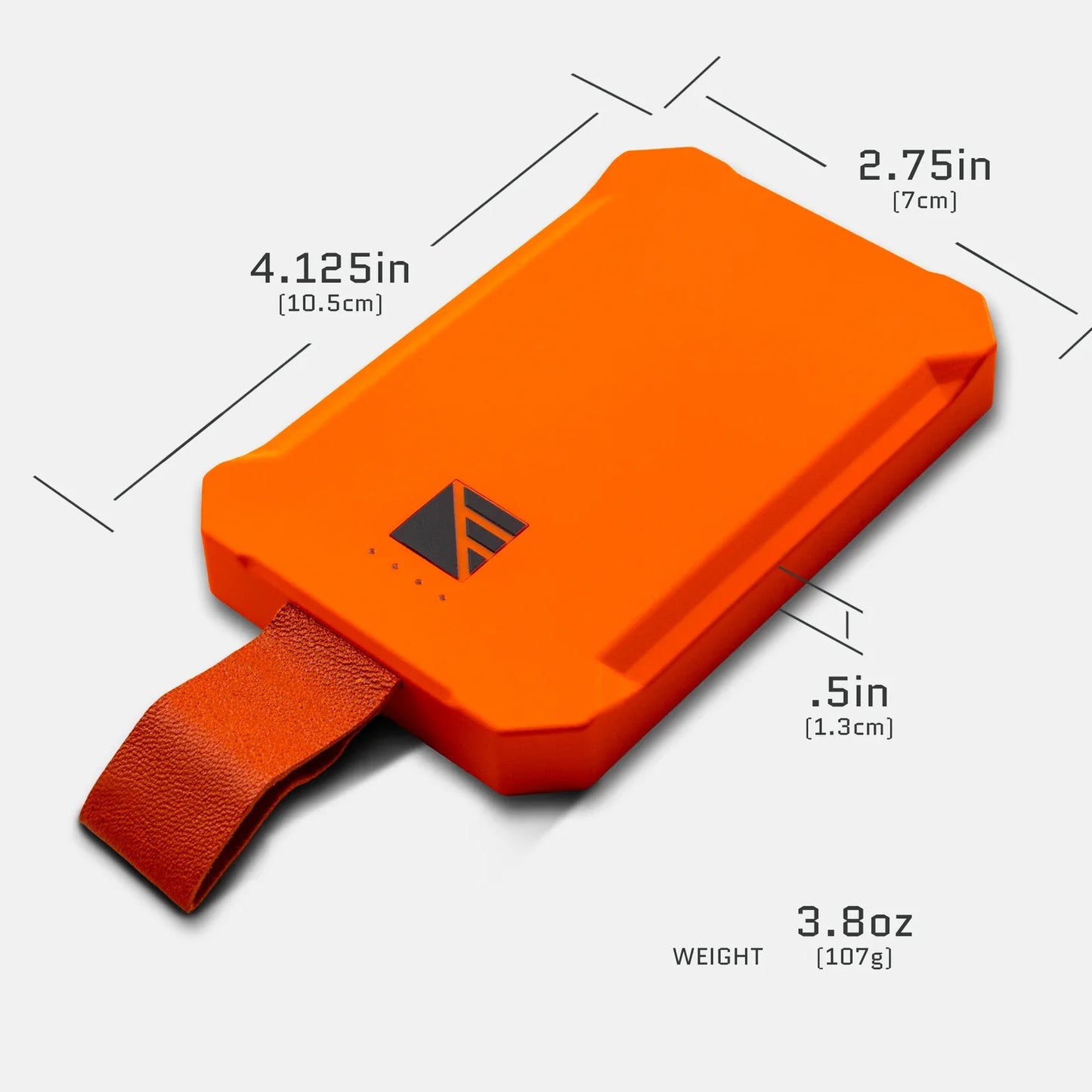 Dark Energy Poseidon Nano Power Bank, compact portable charger with USB ports for quick device charging.