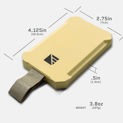 Dark Energy Poseidon Nano Power Bank portable charger with compact design and USB ports for on-the-go device charging.
