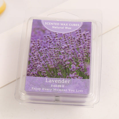 Plant essential oil aromatherapy candle in blister packaging