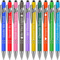 Funny Pen Set - 10 Metal Click Ballpoint Pens
