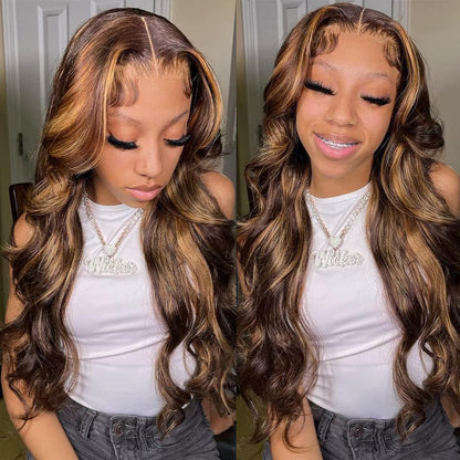 Lace big wave long curly wig head cover with voluminous curls in a natural style