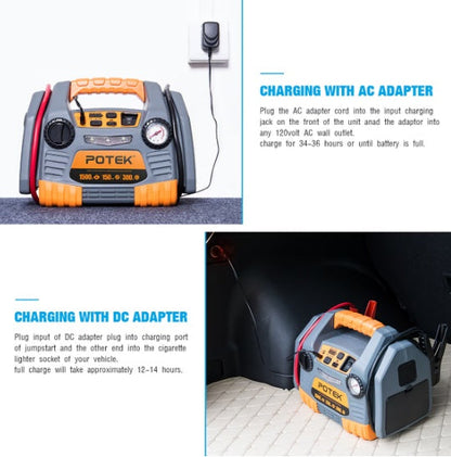 POTEK All-in-One Power Companion