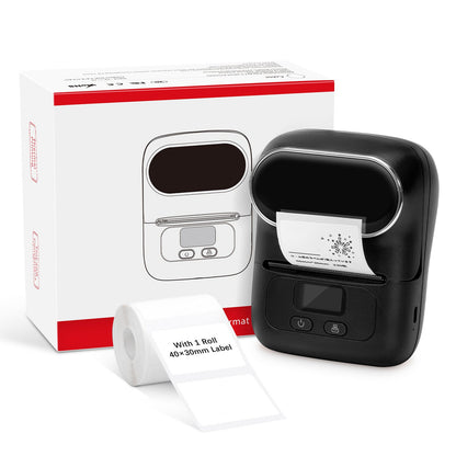 Handheld bar code printer by My Store, compact design for portable label printing