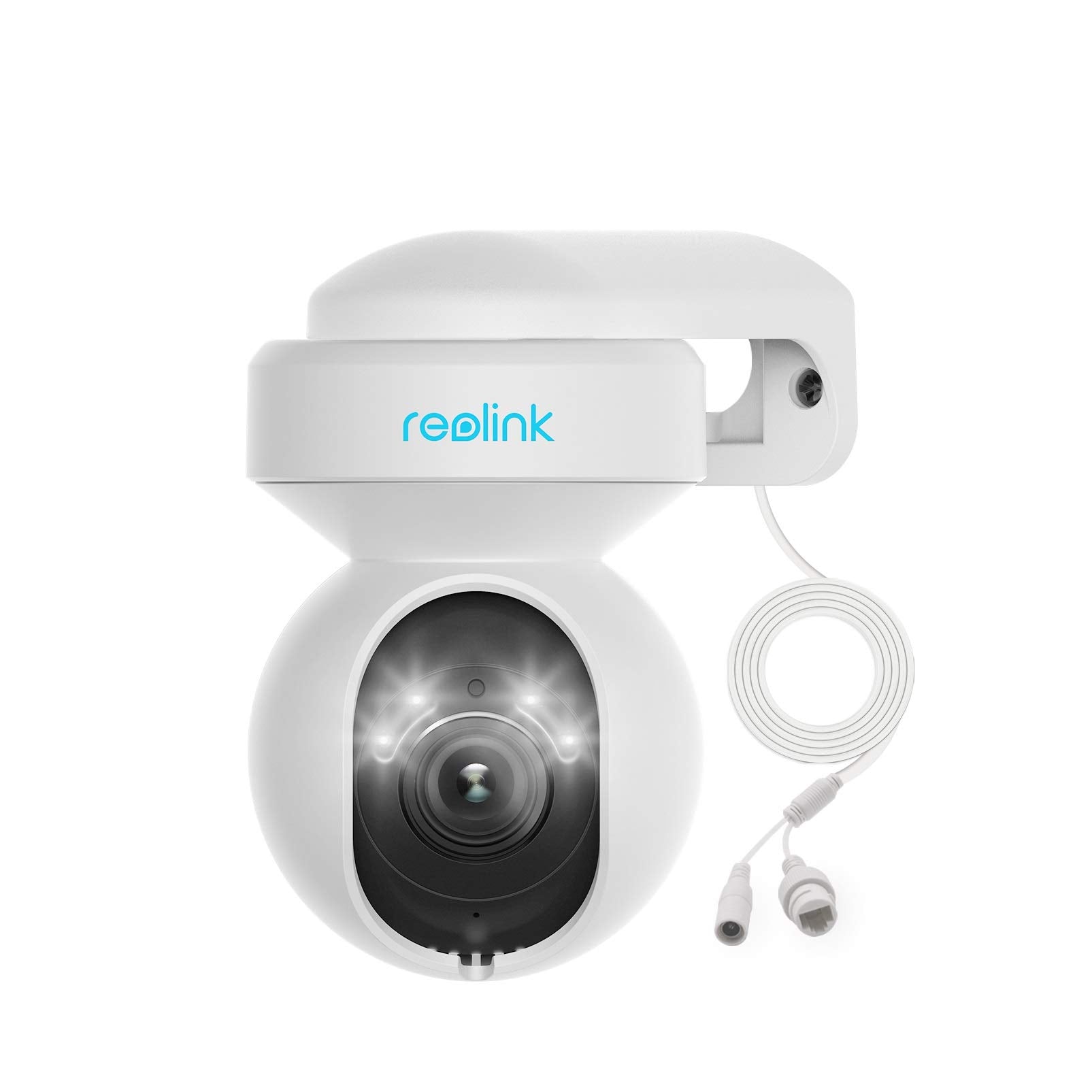 REOLINK E1 Outdoor Plug-in WiFi Security Camera 5MP PTZ Camera for Home Security Motion Tracking 5GHz WiFi 3X Optical Zoom Person Vehicle Detection Color Night Vision APP Control (Renewed)