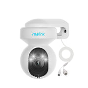 REOLINK E1 Outdoor Plug-in WiFi Security Camera 5MP PTZ Camera for Home Security Motion Tracking 5GHz WiFi 3X Optical Zoom Person Vehicle Detection Color Night Vision APP Control (Renewed)
