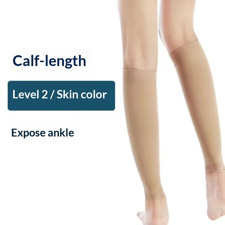 Women's compression mid-calf socks in a simple, comfortable design.
