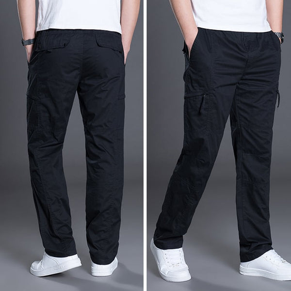 Plus size men's trousers from BACKUPMYFILESNOW.COM® featuring a relaxed fit and classic style, shown in a neutral fabric and color