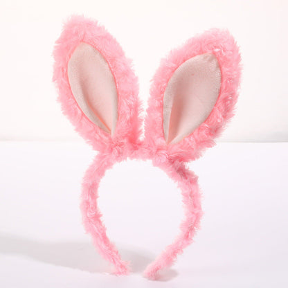 Easter bunny rabbit ears hair headband in a festive design