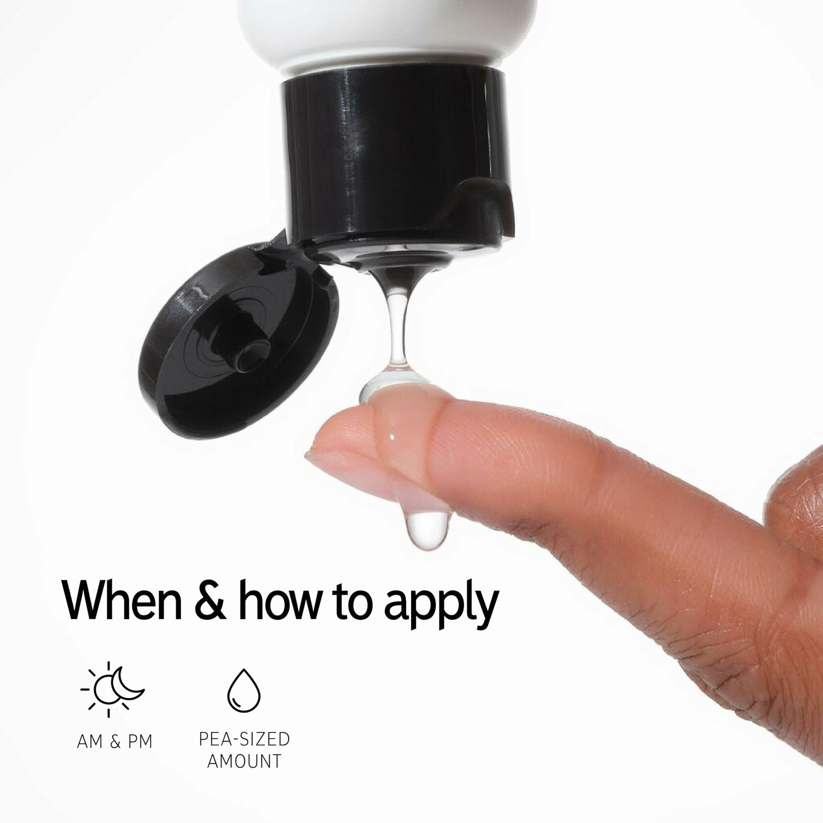 The INKEY List Hyaluronic Acid Serum 1oz bottle showing clear liquid serum for hydrating, plumping, and smoothing skin.