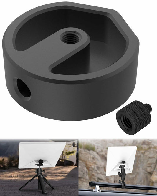 SOOQOO CRITICY Starlink Mini Adjustable Magnetic Roof Mount for home networking, shown attached to a roof surface.