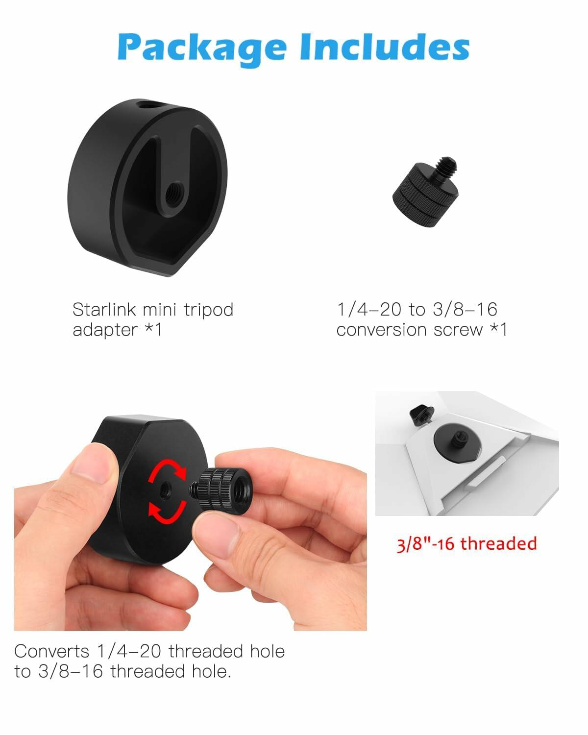 SOOQOO CRITICY Starlink Mini Adjustable Magnetic Roof Mount for home networking, shown attached to a roof surface.