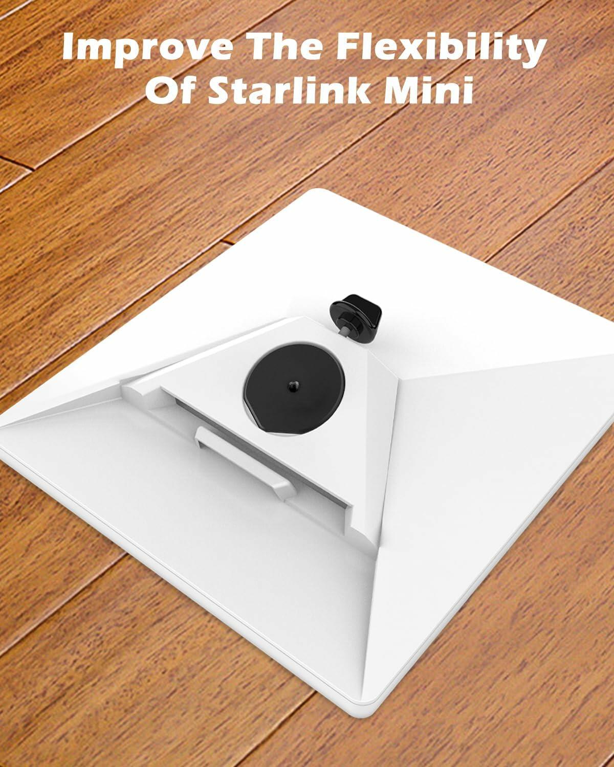 SOOQOO CRITICY Starlink Mini adjustable magnetic roof mount for home networking, shown attached to a roof surface.