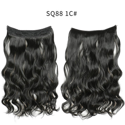 Adjustable Synthetic Hair Curtain Wig for Women