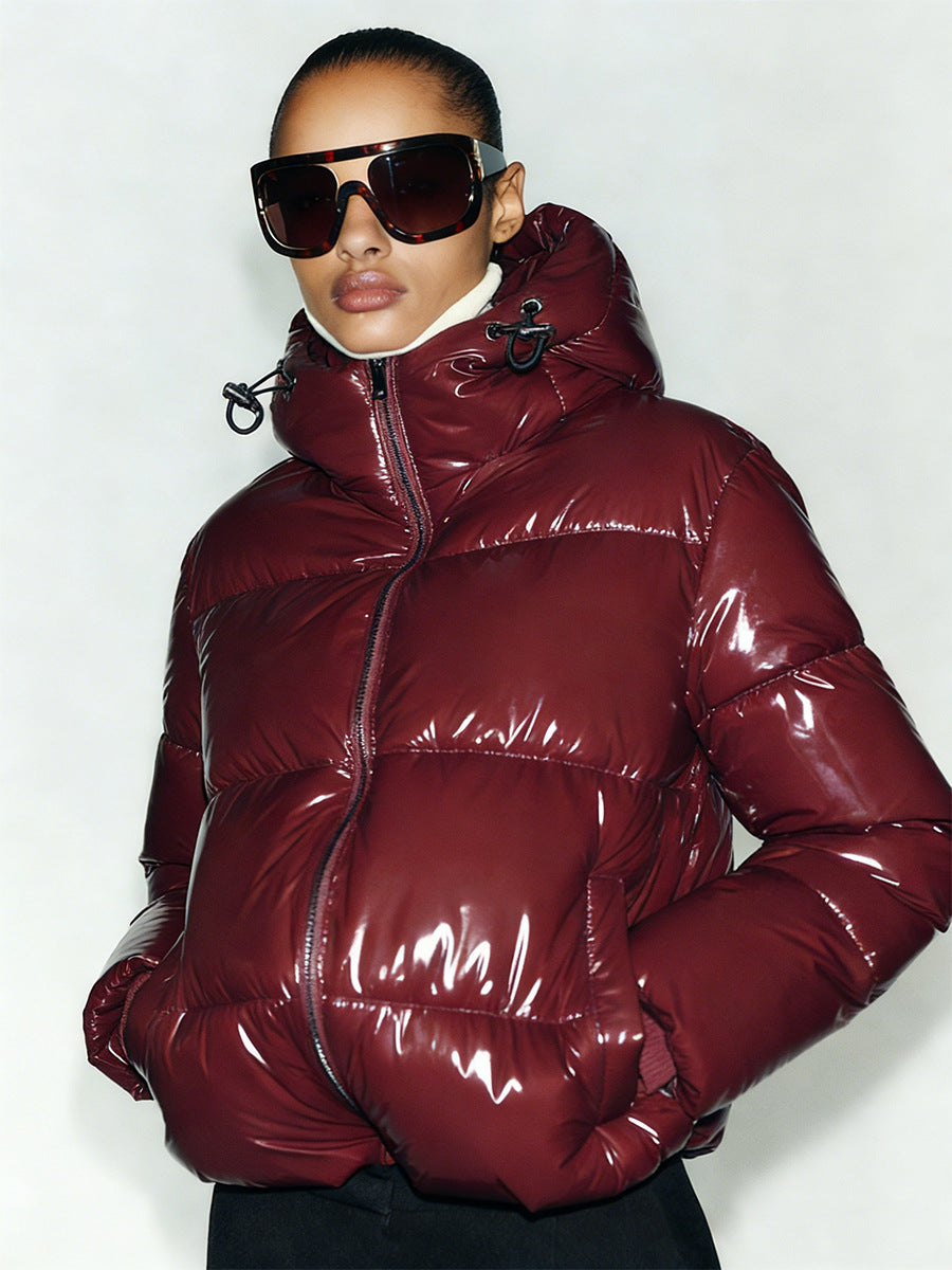 Women's thickened winter sports jacket in a warm, durable design
