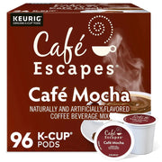 Delicious Mocha Coffee Pods, 96 Count for Keurig Machines - BACKUPMYFILESNOW