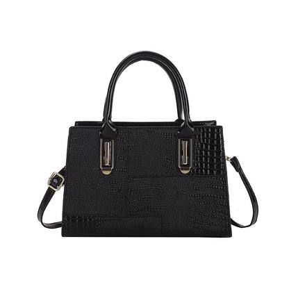 Fashionable Women's Crocodile Pattern Crossbody Bags