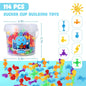 Kids Suction Play Set 114 PCS - Boys & Girls