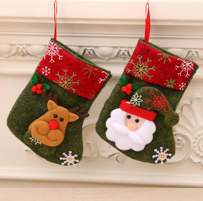 Christmas decorations printed candy bag with festive holiday design by My Store