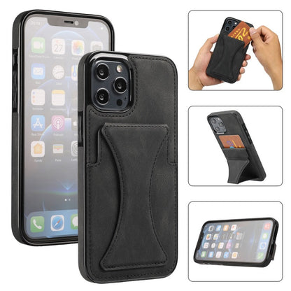 Leather case with card holder and wallet kickstand by My Store