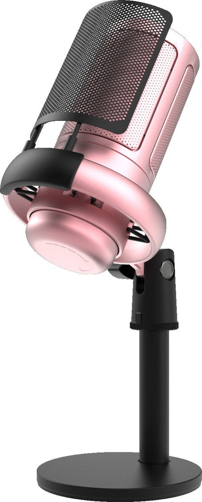 RGB colorful wired condenser microphone for live broadcasts