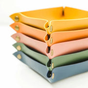 PU Leather Storage Box for Office and Dorm Use