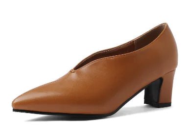 Diamond - Studded Tapered Heel Women's Shoes - BACKUPMYFILESNOW