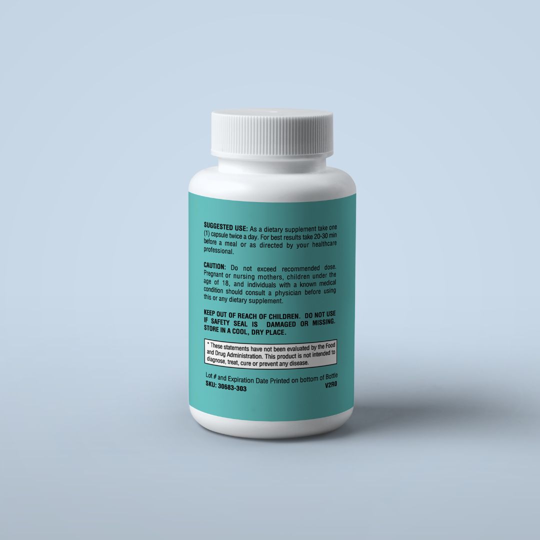 Bottle of Nutra Moment Digestive Enzyme Pro Blend supplement with label visible, highlighting health and digestive support.