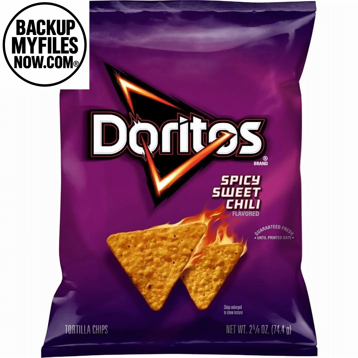 Doritos Tortilla Chips Spicy Sweet Chili Flavored 2.625 Oz Bag - BACKUPMYFILESNOW.COM®