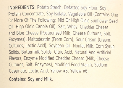 AmBari Nutrition Double Potato Bites ingredients, showing crispy potato bites with seasoning and herbs on a white background.