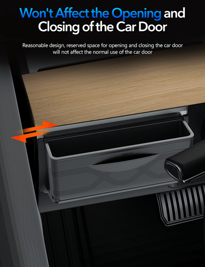 Tesla Model Y driver mini glove box storage box by Tesery for convenient in-car organization