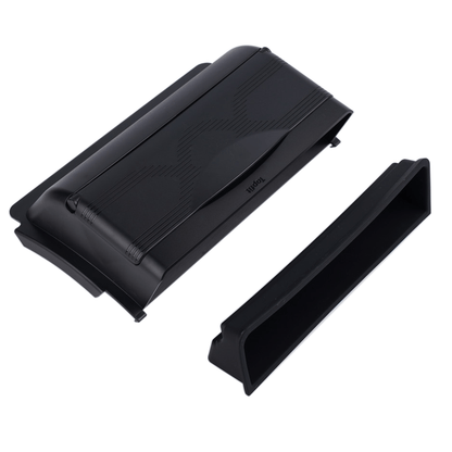 Tesla Model Y driver mini glove box storage box by Tesery, compact organization for vehicle essentials in the driver side compartment.