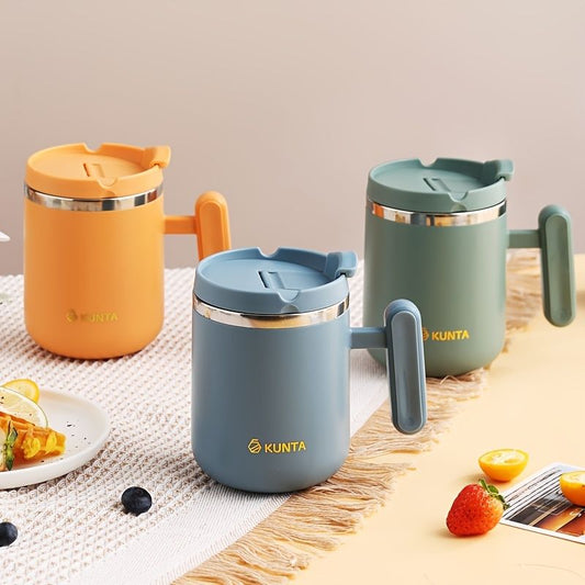EasyOptionXY 304 stainless steel insulation cup with large capacity water bottle, durable and portable for hot or cold drinks.