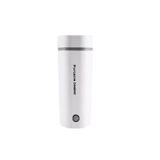 EasyOptionXY 350ml stainless steel travel electric kettle with automatic shut-off, compact water boiler for boiling water on the go.