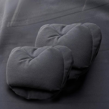 Dual-layer pressure relief headrest for Tesla Model 3, comfort product by Tesery Official, showcasing ergonomic design and soft cushioning.