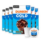 Dunkin’ Donuts Original Blend Medium Roast Coffee Keurig K-Cup Pods, 32-count box, pack of 4, with coffee pods and packaging visible.