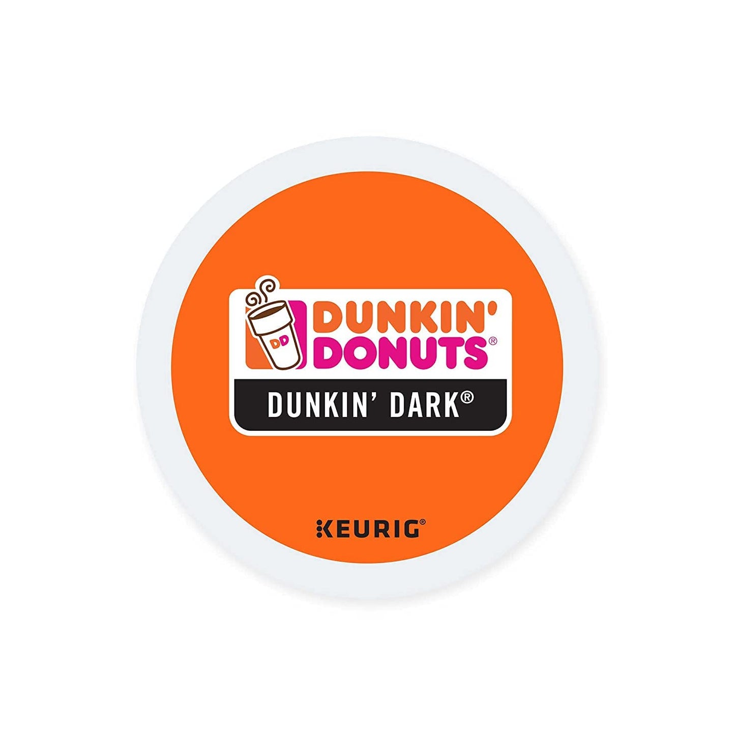 Dunkin' Donuts Original Blend Coffee K-Cup Pods, medium roast, 12-pack, for Keurig coffee makers, French Vanilla flavor.