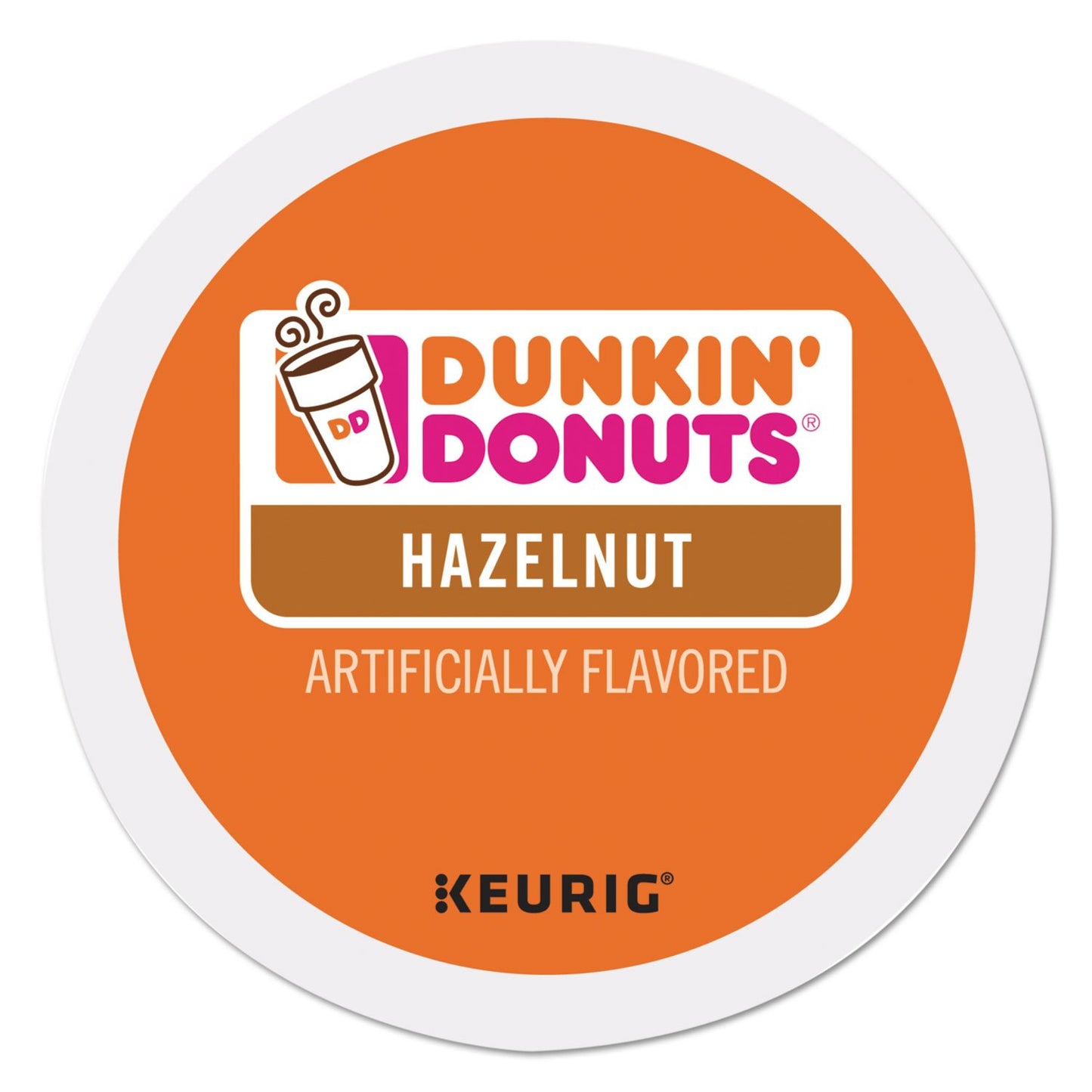 Dunkin' Donuts Original Blend Medium Roast Coffee K-Cup Pods, 12-pack, for Keurig brewers, with French Vanilla flavor.