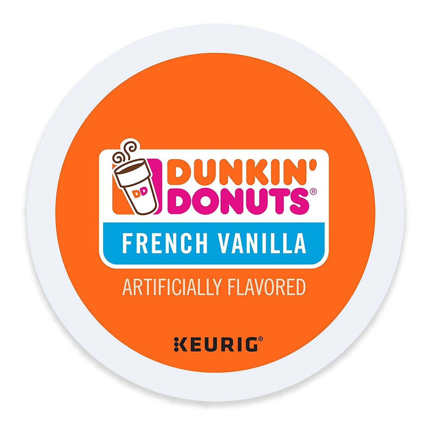 Dunkin' Donuts Original Blend Coffee K-Cup Pods Medium Roast, 12-pack, ideal for Keurig coffee makers, 44 pods per box.
