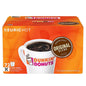 Dunkin' Donuts Original Blend K-Cup Pods, pack of two, with 108 coffee pods, featuring the classic coffee brand and packaging.