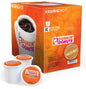 Dunkin' Donuts Original Blend K-Cup Pods, pack of two, showcasing the coffee pods with Dunkin' Donuts branding for Keurig machines