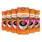 Six 12-ounce bags of Dunkin' Donuts Original Blend Medium Roast Whole Bean Coffee, featuring the branded packaging.