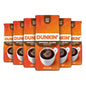 Six 12 oz bags of Dunkin' Original Blend Medium Roast Ground Coffee showing the coffee bags with branding and labels.
