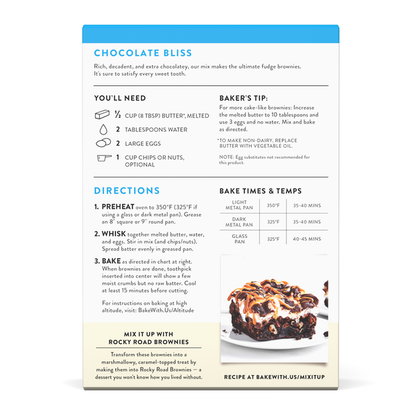 King Arthur Baking Company gluten-free fudge brownie mix in a box, featuring non-GMO Project Verified and certified kosher labels.